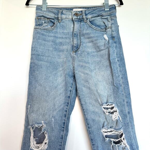 DL1961 Jerry High Rise Vintage Straight Jeans Size 25 - Picture 4 of 9